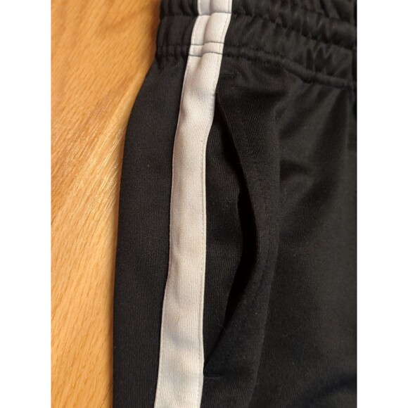 Nike Track Pants Sweatpants Mens Large Black Stripe Striped Drawstring Active - Picture 5 of 12